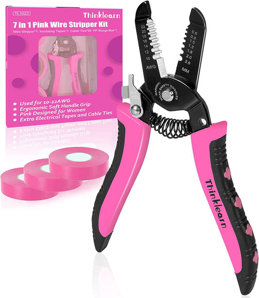 ThinkLearn Pink Wire Stripper Set  -TL1023