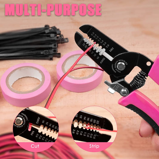 ThinkLearn Pink Wire Stripper Set  -TL1023