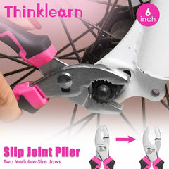 ThinkLearn Pink 4PCS Pliers Set -TL1025